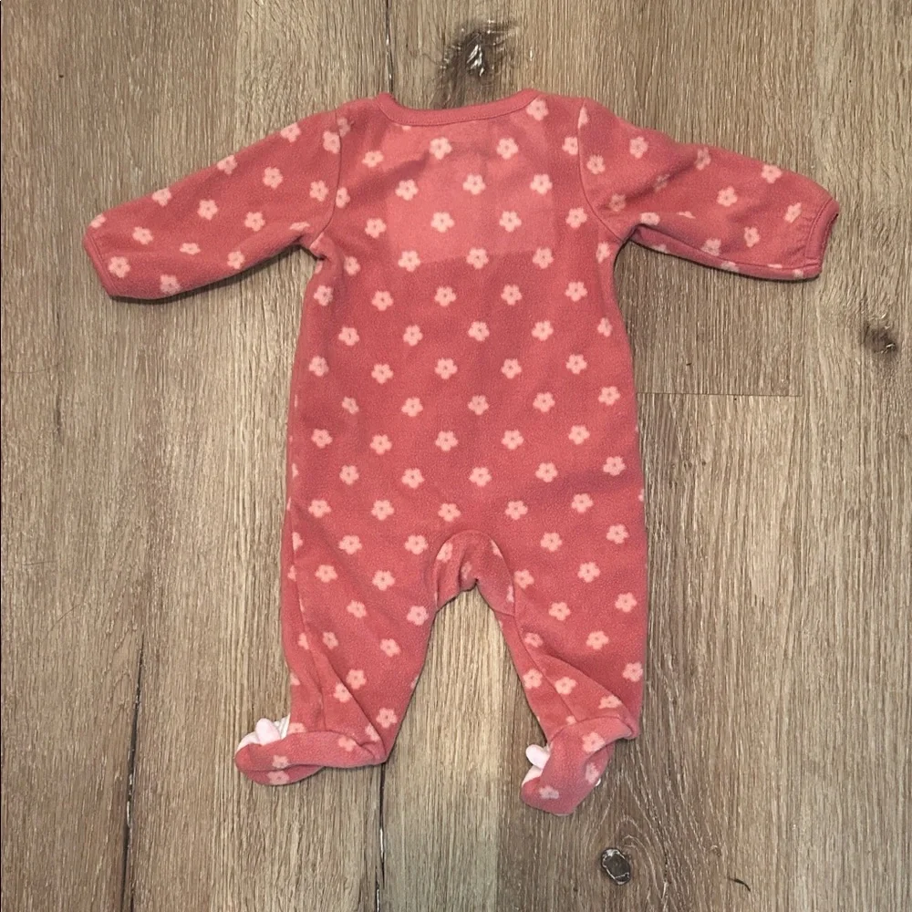 Carter’s Pink Sheep Print Baby One Piece